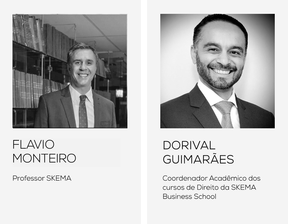 professores do direito Dorival Guimaraes e Flavio Monteiro